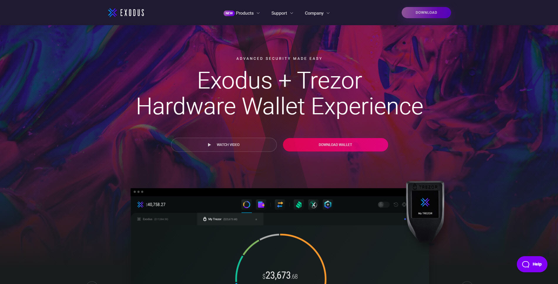 Exodus Crypto Wallet Now Works Directly With Your Trezor Offline Wallet