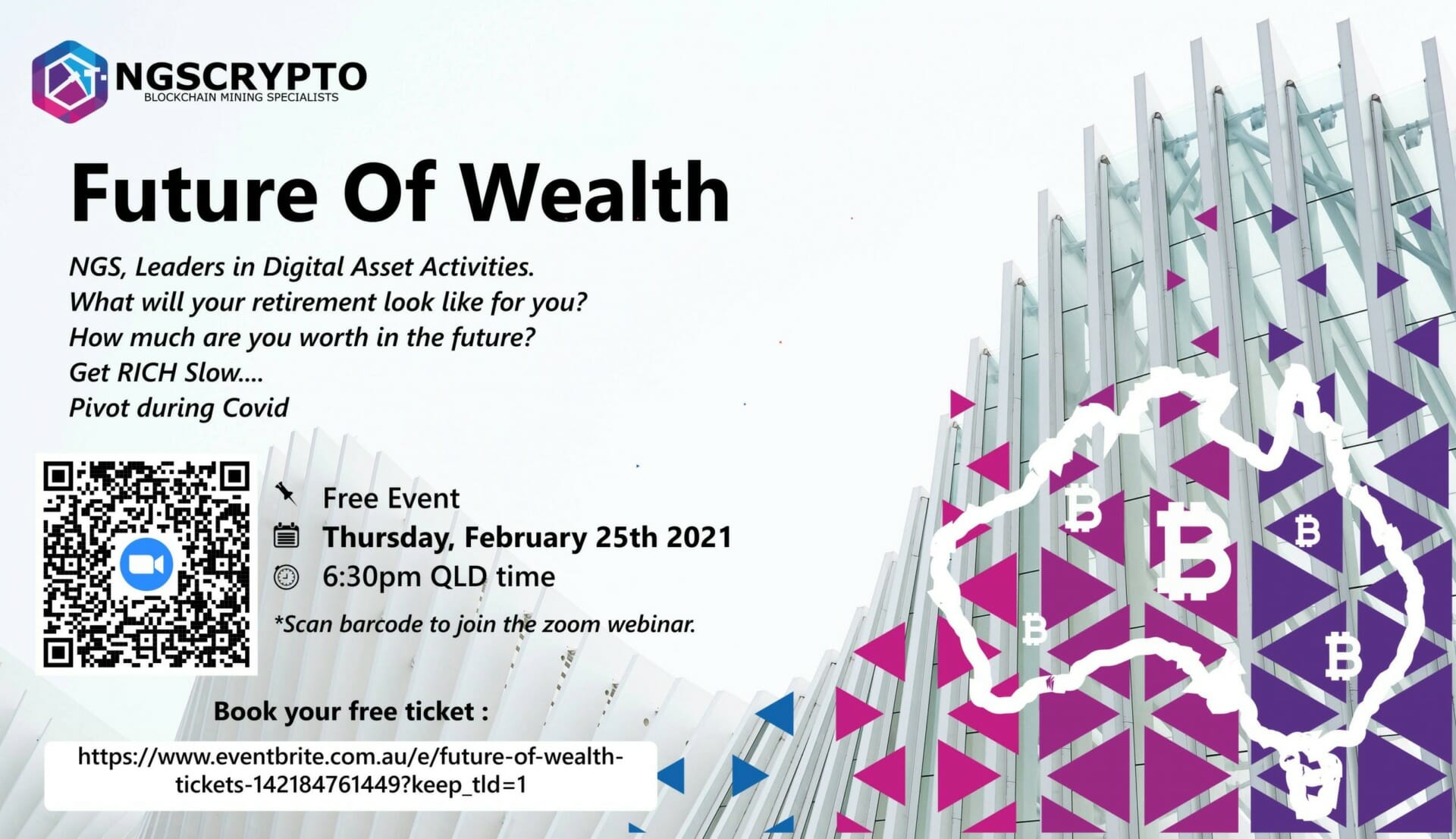 Future Of Wealth – Learn About Bitcoin – Free Webinar on 25 Feb - Crypto  News Australia