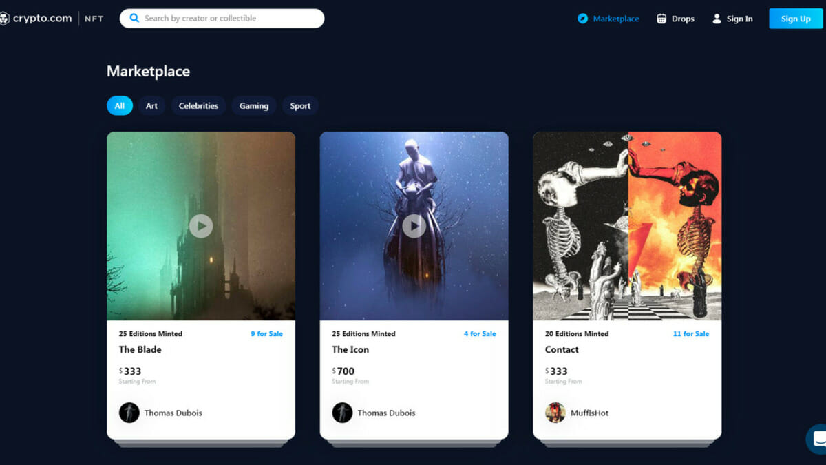 How to Buy, Sell and Transfer NFTs on Crypto.com - Crypto News Australia