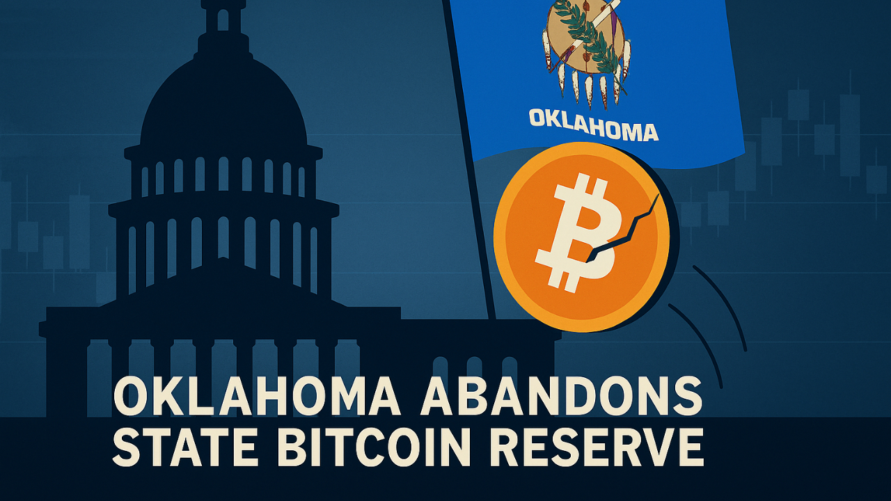 Oklahoma Abandons State Bitcoin Reserve Plan After Senate Rebuff