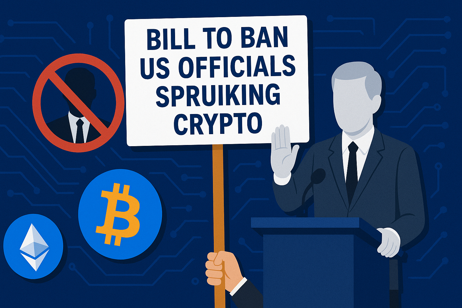 Bill to Ban US Officials Spruiking Crypto Introduced by US Democratic  Senators