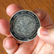 Hand showing a cryptocurrency XRP Ripple