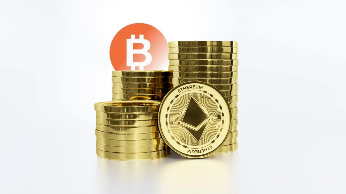 Bitmine Logo with Ethereum Stacks