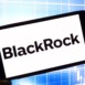 BlackRock company logo displayed on mobile phone