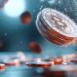 Bitcoin surge digital currency growth virtual space holographic display innovative technology financial engagement
