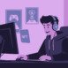 Enthusiastic Young Man Engaged in Cryptocurrency Trading And Playing Video Games From HomeEnthusiastic Young Man Engaged in Cryptocurrency Trading And Playing Video Games From Home