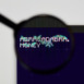 magic internet money - MIM website's hp. magic internet money, MIM coin logo visible through a loope. Defi, ntf, cryptocurrency concepts illustrative editorial.