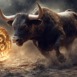 Bull market bitcoin and stocks surge amidst economic uncertainty in financial landscape