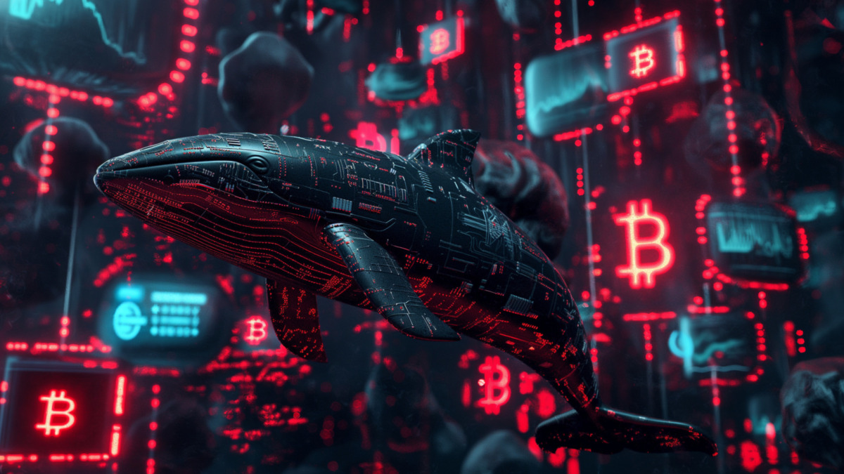 Whales and Waves in Crypto Trading in the Digital Abyss.