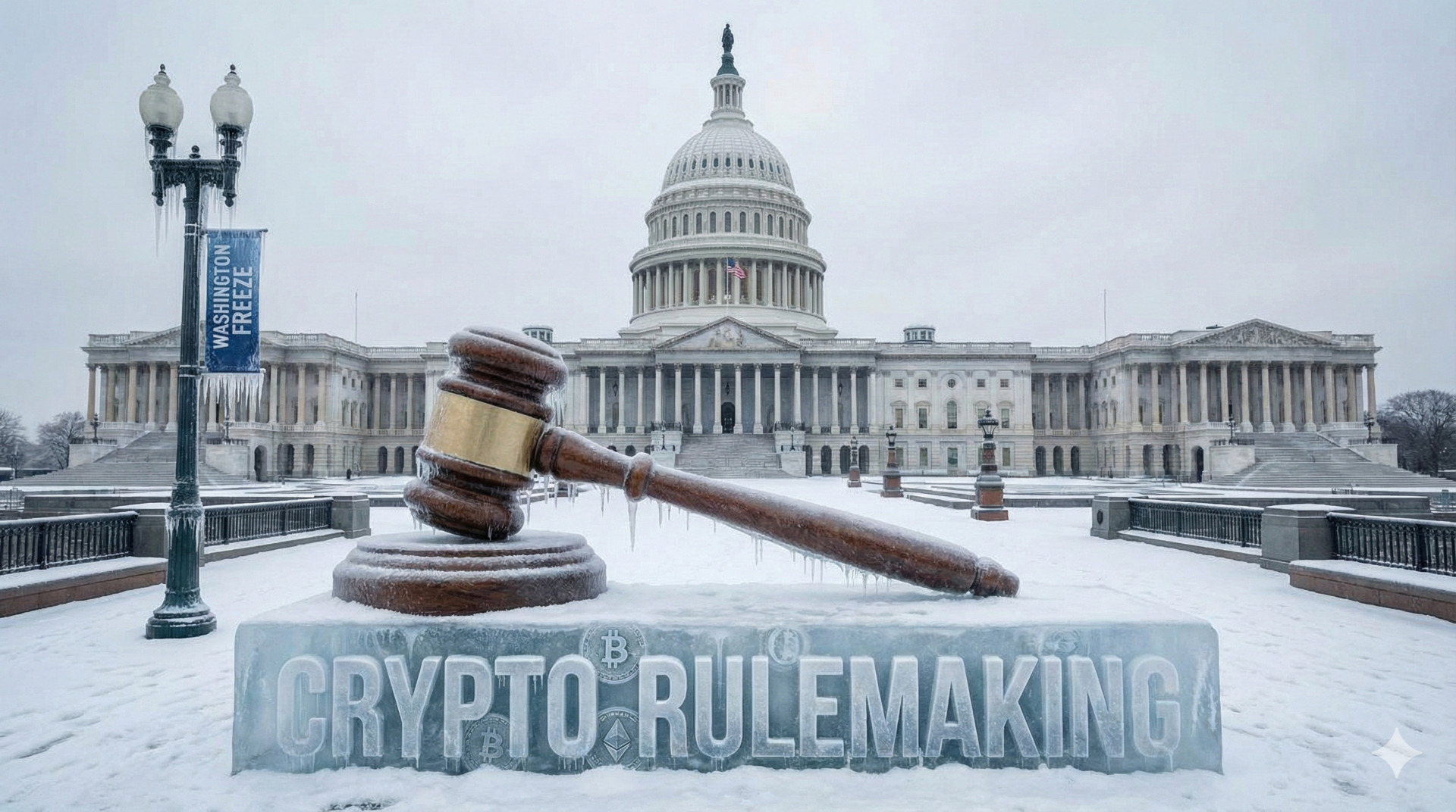 Winter Storm Freezes Crypto Rulemaking in Washington