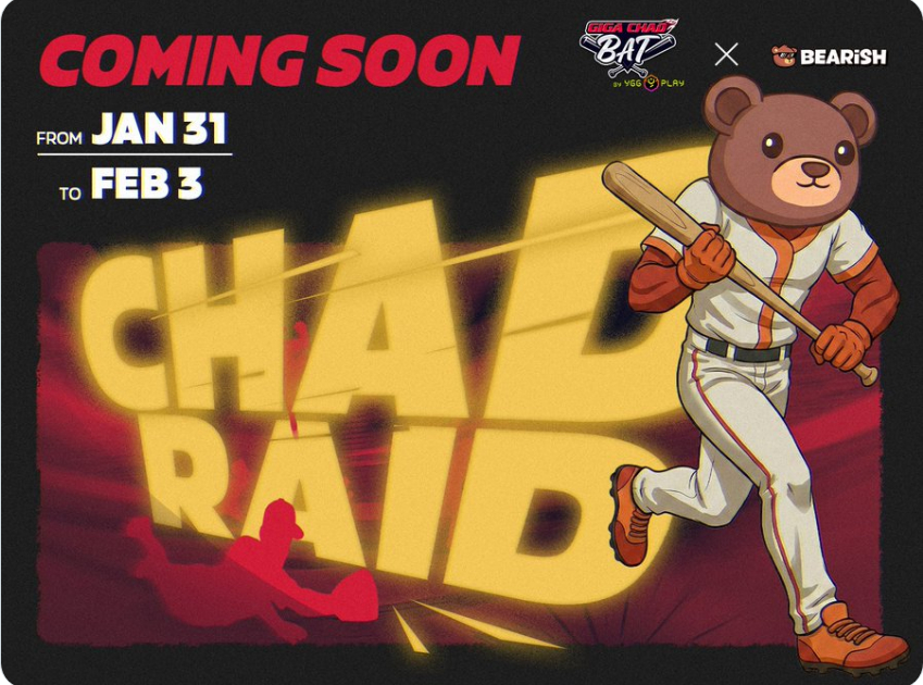 Bearish Invades GIGACHADBAT: The Big Four Trigger a High-Stakes CHAD Raid