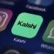 Kalshi Company logo on the smartphone