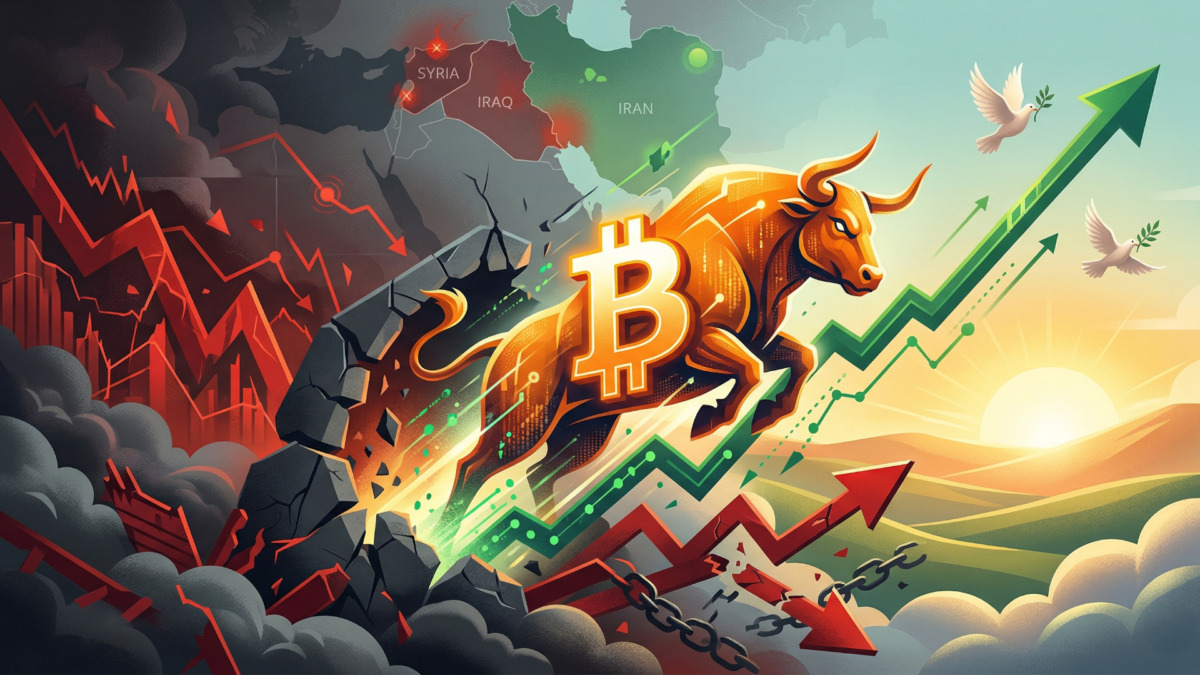 Bitcoin Bullish Shift Gains Momentum as Iran Ceasefire Eases Market Tensions