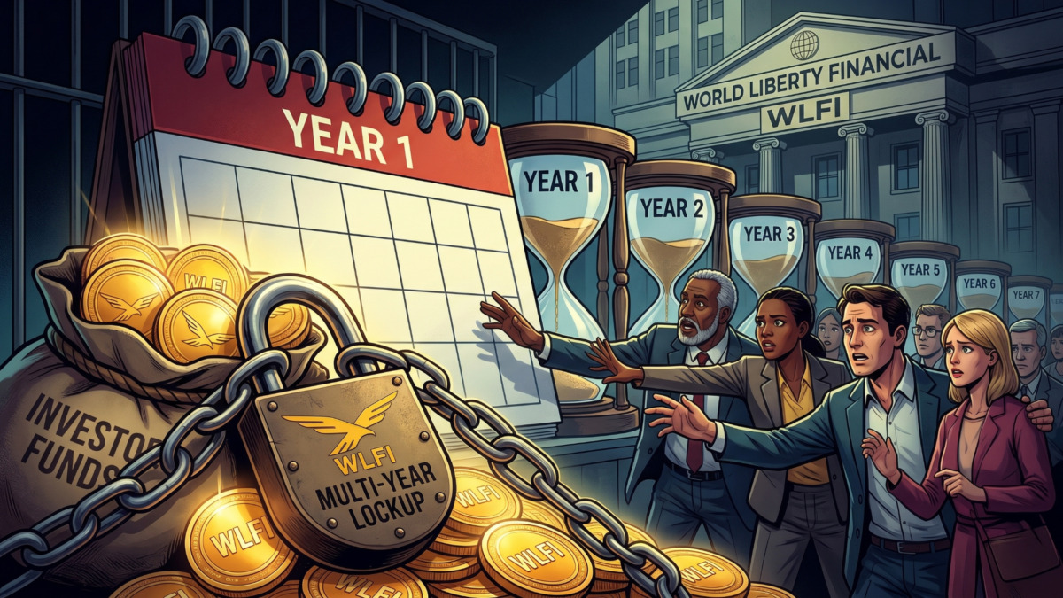 Trump-Linked Crypto Locks Investors Into Multi-Year Wait for Token Access