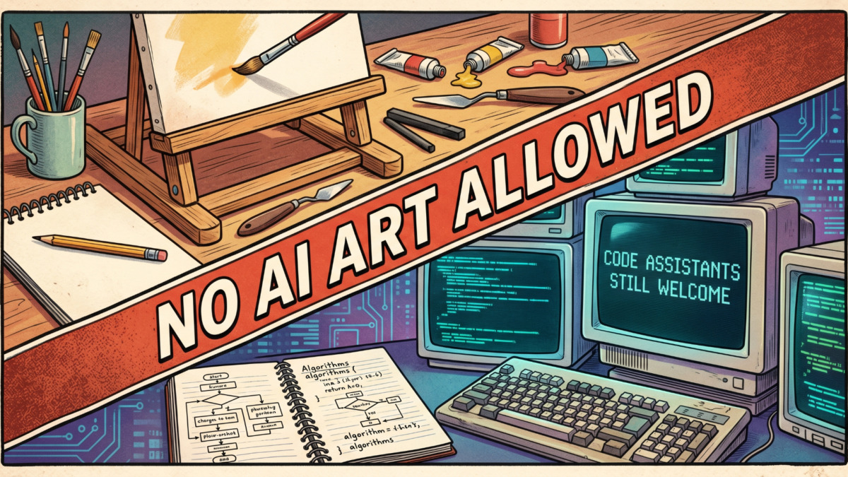 Playdate Draws a Hard Line: No AI Art Allowed, Code Assistants Still Welcome