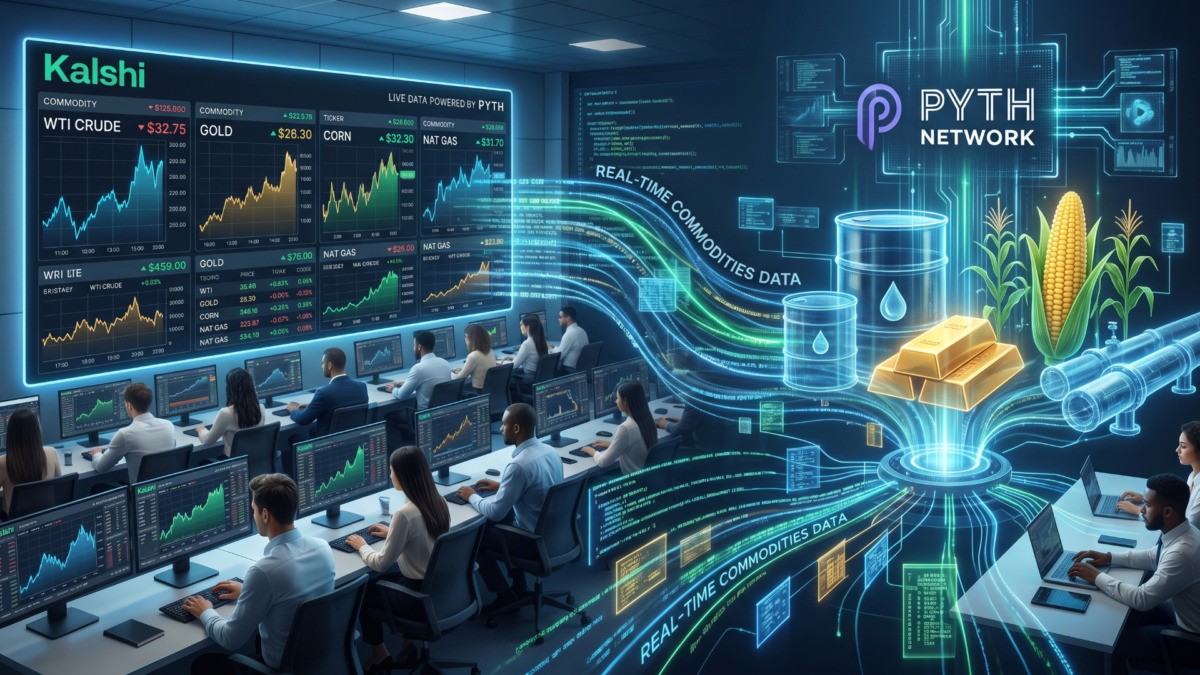 Kalshi Taps Pyth Network to Power Commodities Expansion with Real-Time Data