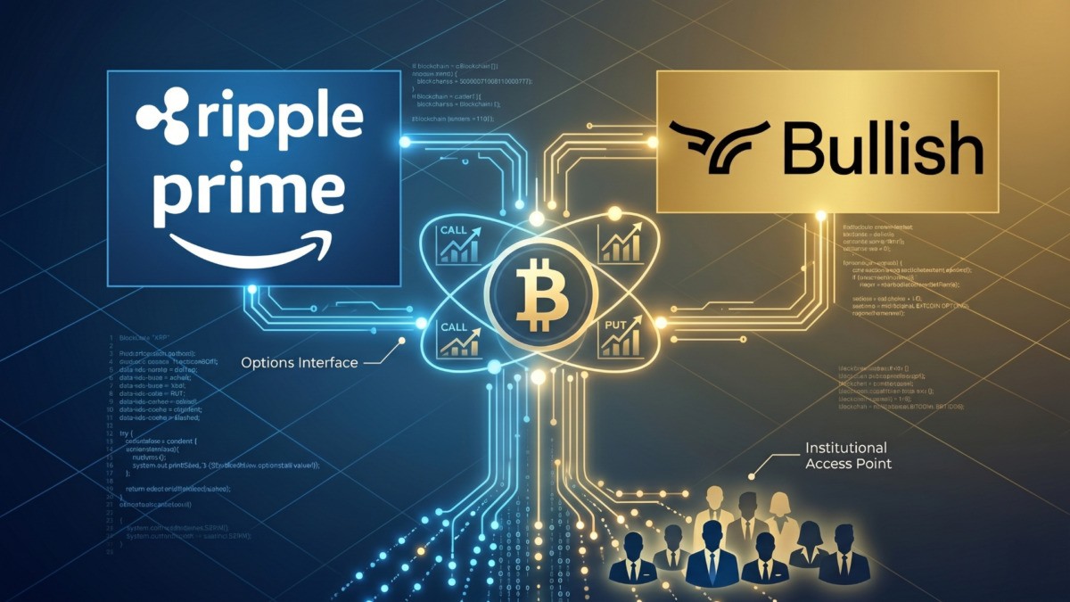 Bullish Links With Ripple Prime to Unlock Bitcoin Options for Institutions