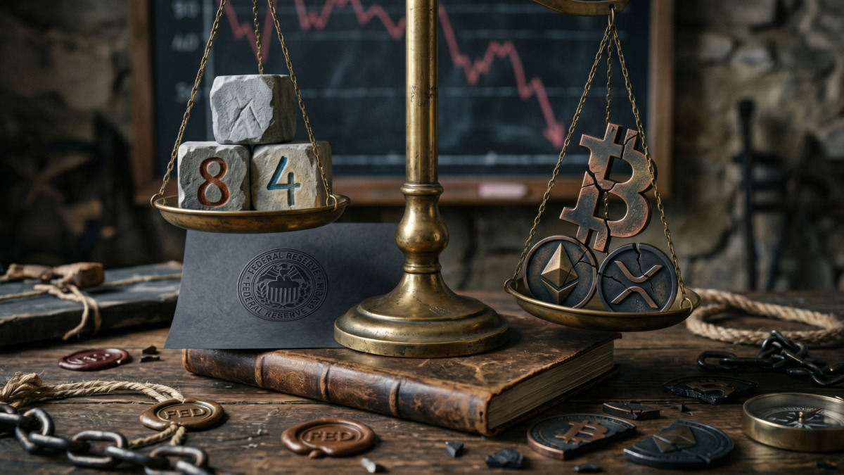 Crypto Slides as Fed Holds Rates in Rarely Split Decision, Dimming Hopes for Cuts