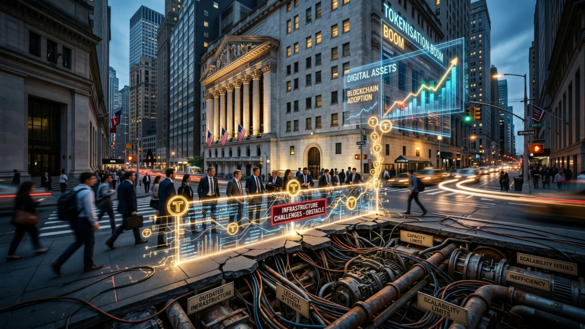 Wall Street’s Tokenisation Boom Runs Into Infrastructure Challenges