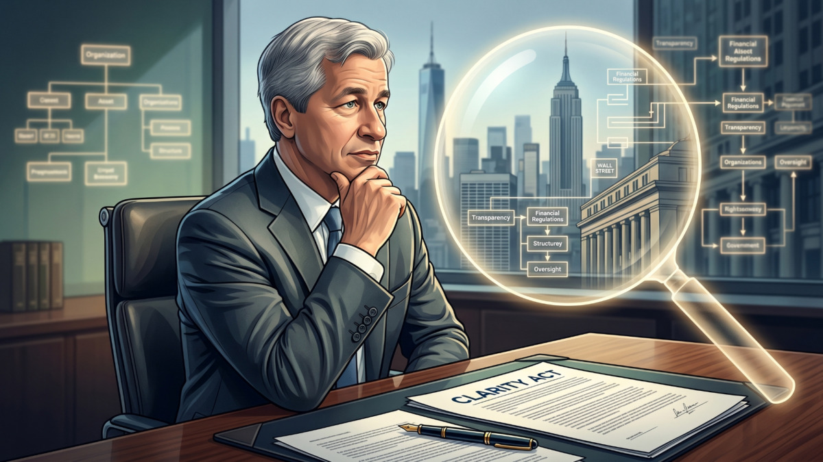 Dimon Declares War on Crypto Bill, Slams Coinbase CEO as Senate Vote Looms
