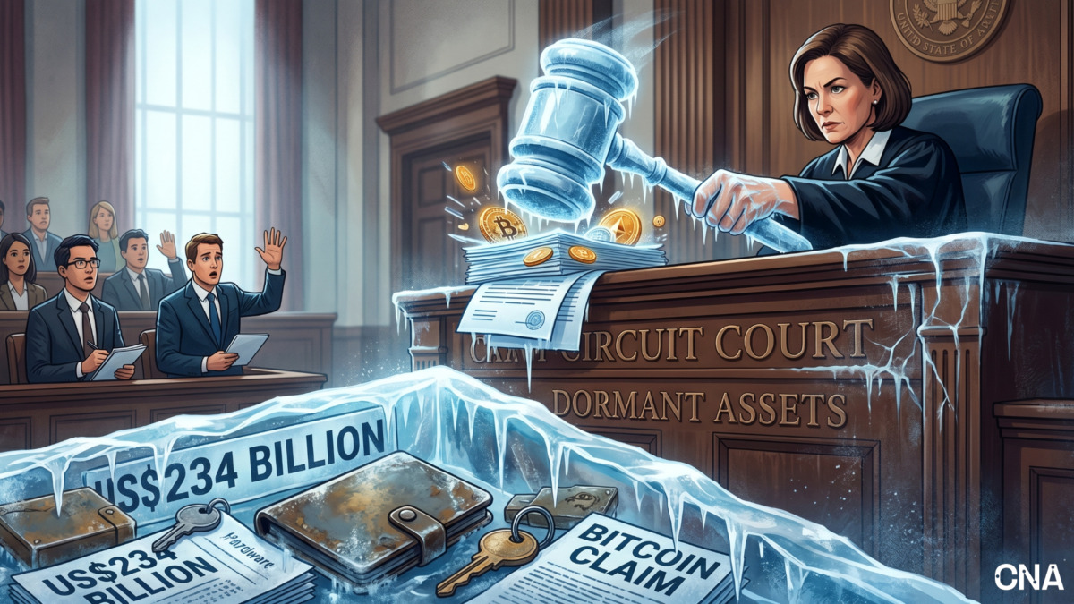 Judge Freezes Controversial Bid to Claim US$234 Billion in Dormant Bitcoin Wallets