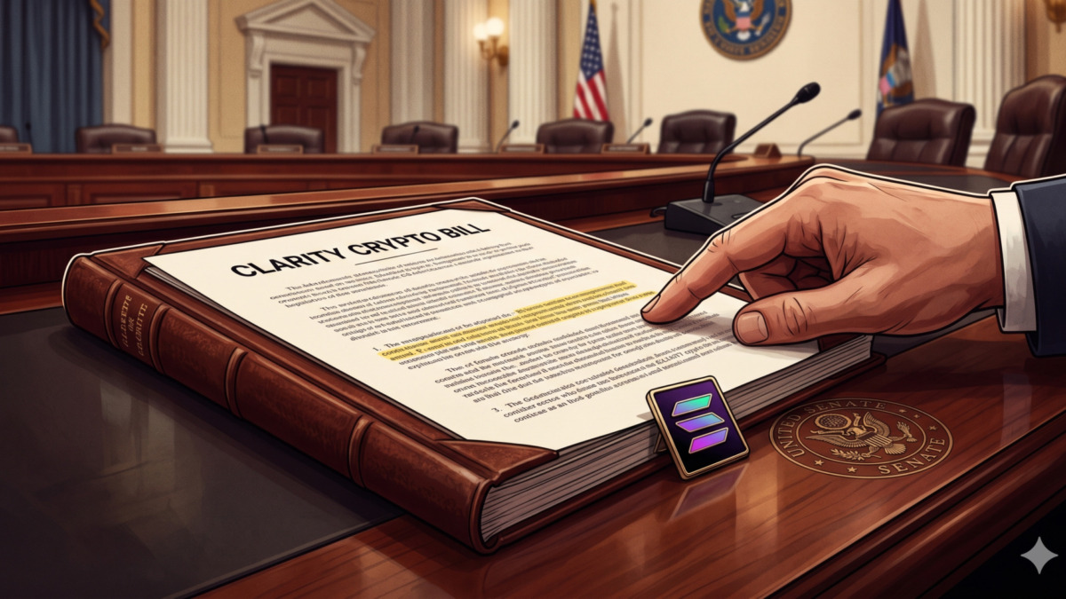 Solana Institute Pushes Senate to Preserve Developer Protections in CLARITY Crypto Bill