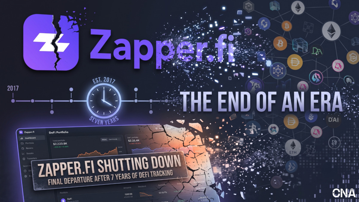 DeFi Portfolio Tracker Zapper to Shut Down After Seven Years