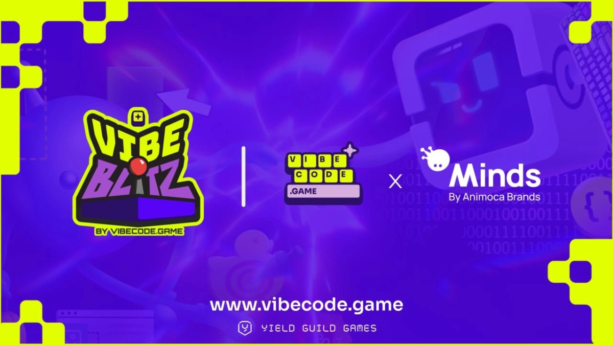 YGG Launches vibecode.game, Teams Up With Minds by Animoca Brands for Debut Game Jam