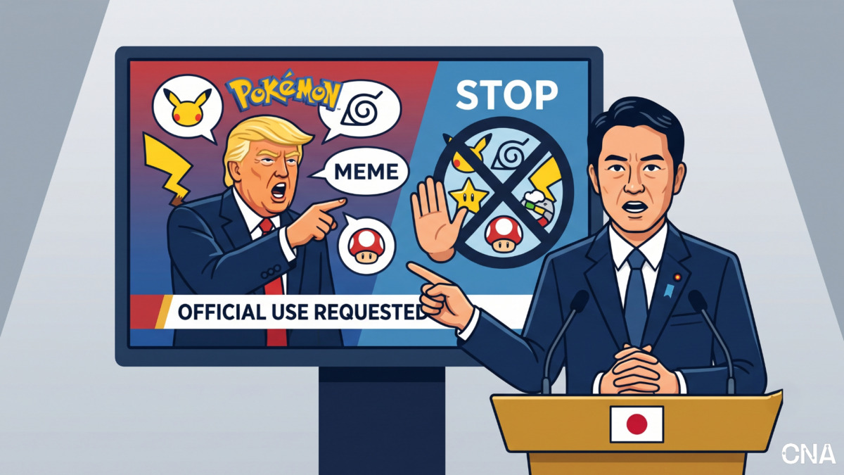 meme trump japan