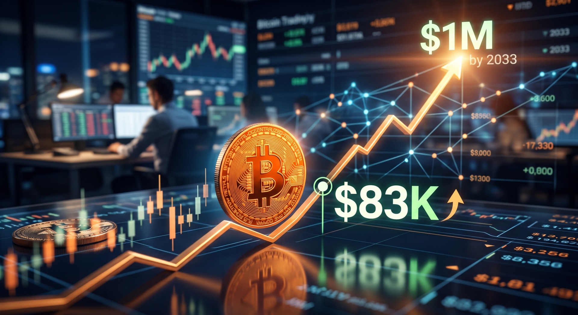 Bitcoin Eyes $83K Confirmation as Bernstein Bets on $1M by 2033