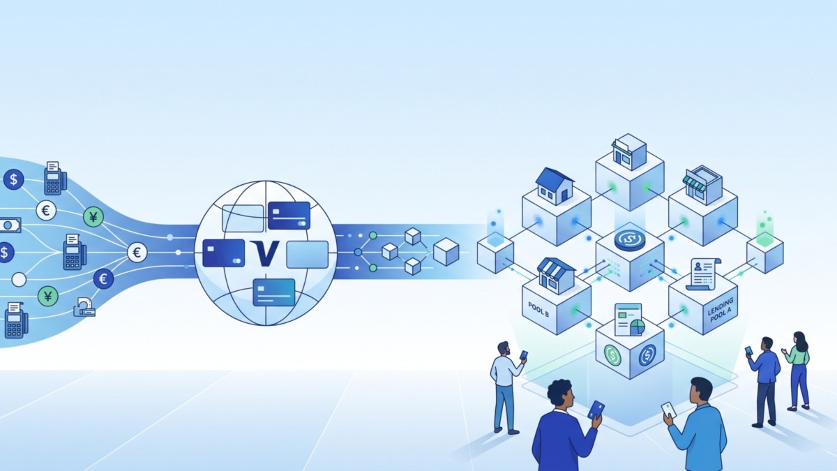 Visa settlement stablcoin