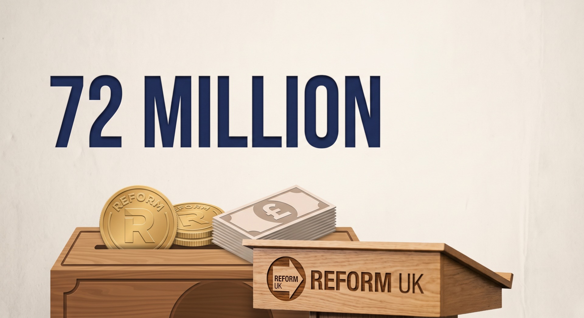 Crypto Billionaires Pour £72 Million Into Farage's Reform UK