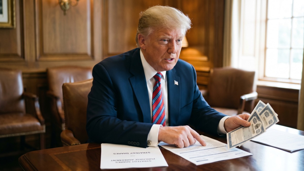 trump shares
