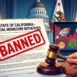 state of california bans