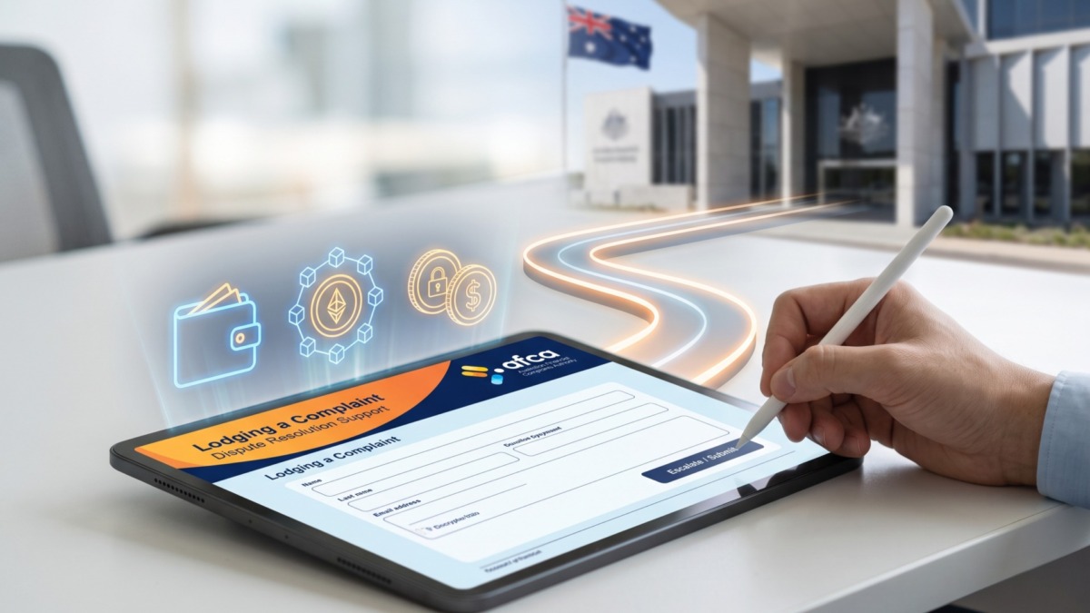 australia digital asset complain path